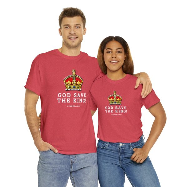 Unisex 'God Save The King' Tee - Image 89