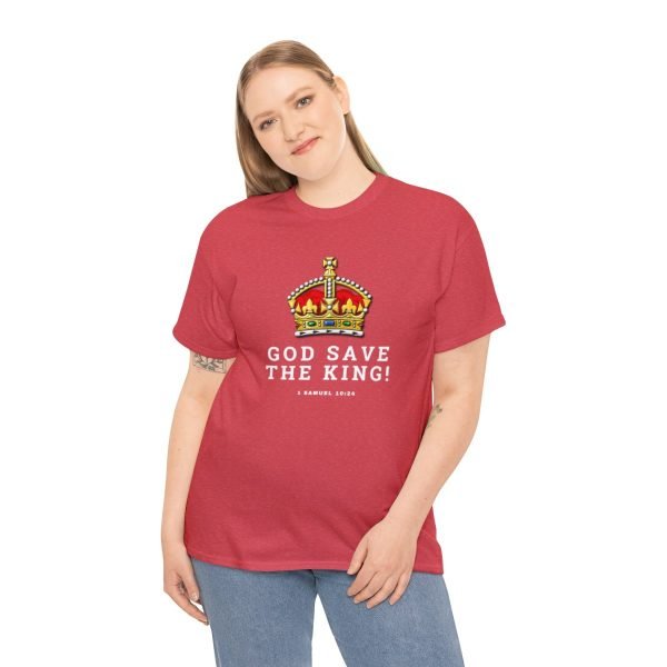 Unisex 'God Save The King' Tee - Image 93