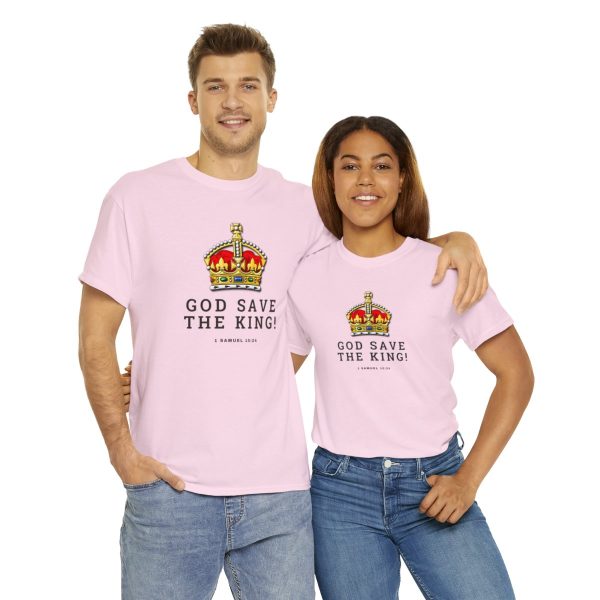 Unisex 'God Save The King' Tee - Image 81