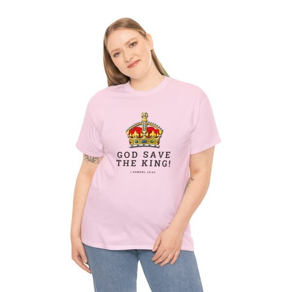 Unisex 'God Save The King' Tee - Image 85