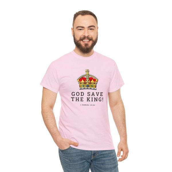 Unisex 'God Save The King' Tee - Image 86