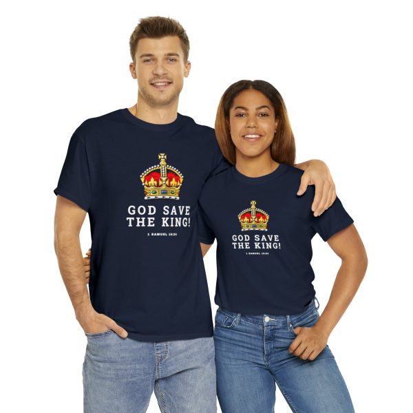 Unisex 'God Save The King' Tee - Image 73