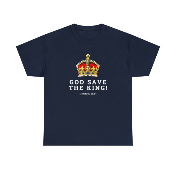 Unisex 'God Save The King' Tee - Image 74