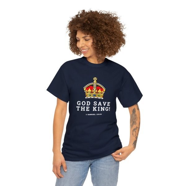 Unisex 'God Save The King' Tee - Image 76