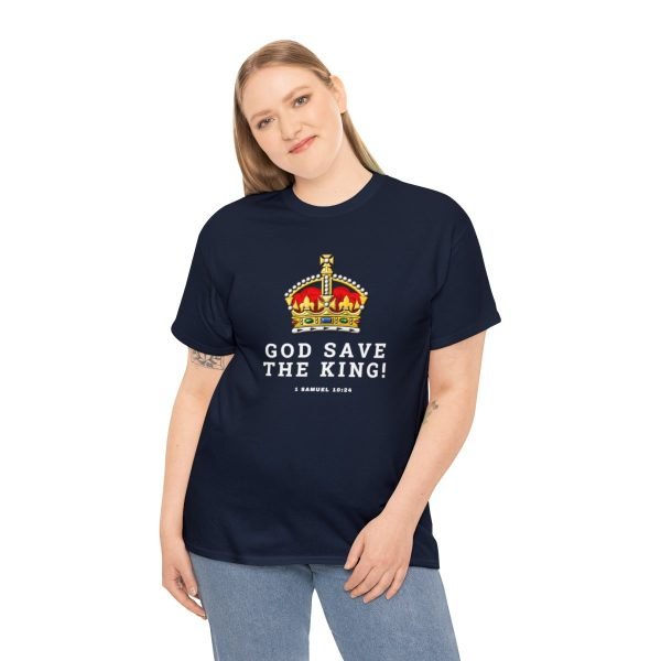 Unisex 'God Save The King' Tee - Image 77