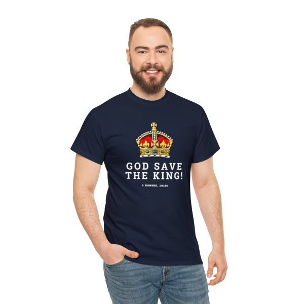 Unisex 'God Save The King' Tee - Image 78