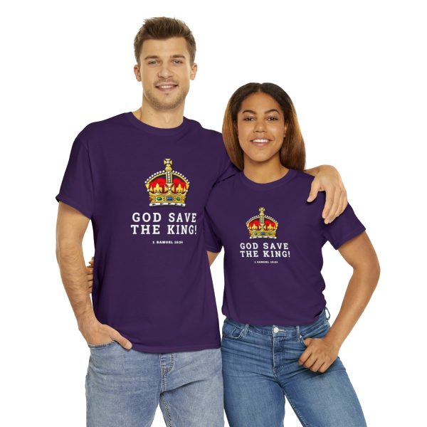Unisex 'God Save The King' Tee