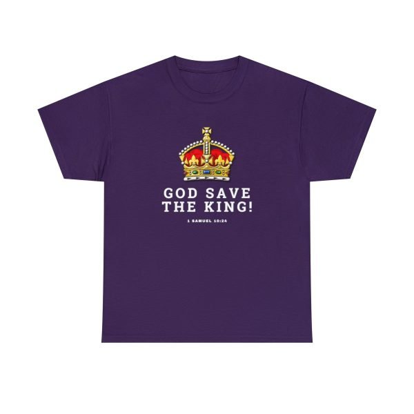Unisex 'God Save The King' Tee - Image 2