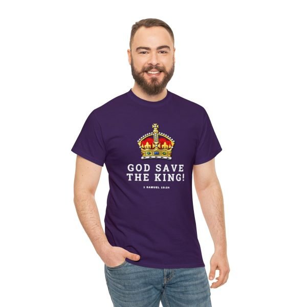 Unisex 'God Save The King' Tee - Image 6