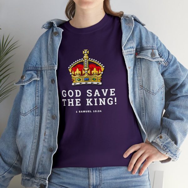 Unisex 'God Save The King' Tee - Image 8