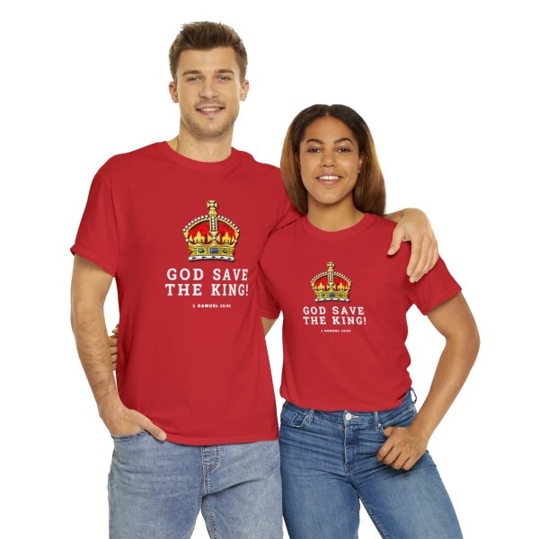 Unisex 'God Save The King' Tee - Image 97