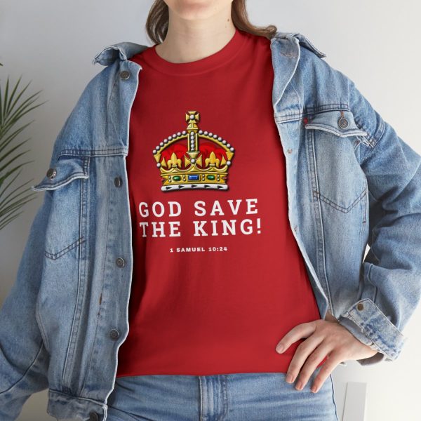 Unisex 'God Save The King' Tee - Image 104