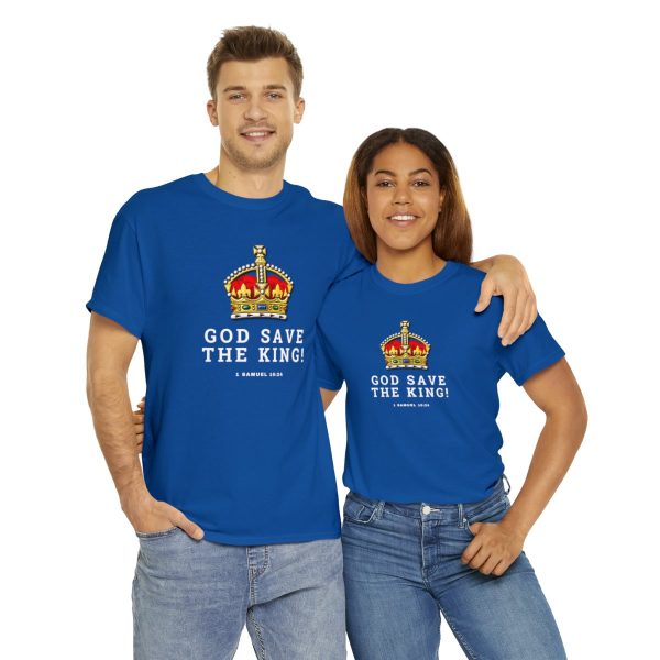Unisex 'God Save The King' Tee - Image 65