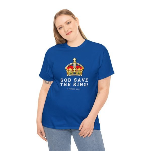 Unisex 'God Save The King' Tee - Image 69