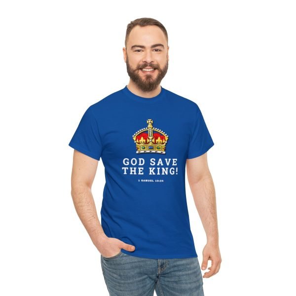 Unisex 'God Save The King' Tee - Image 70