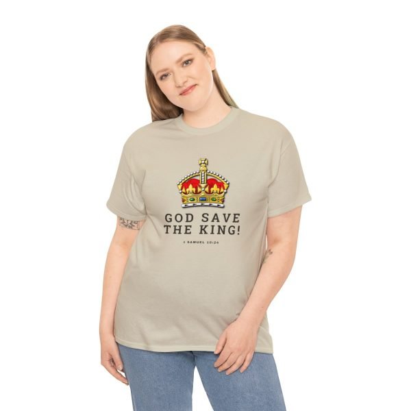 Unisex 'God Save The King' Tee - Image 37