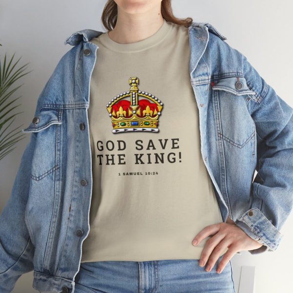 Unisex 'God Save The King' Tee - Image 40