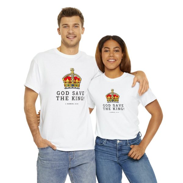 Unisex 'God Save The King' Tee - Image 9
