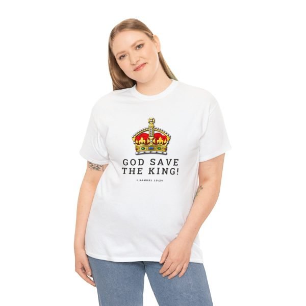 Unisex 'God Save The King' Tee - Image 13