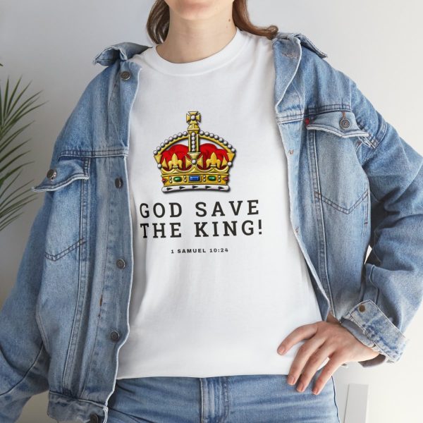 Unisex 'God Save The King' Tee - Image 16