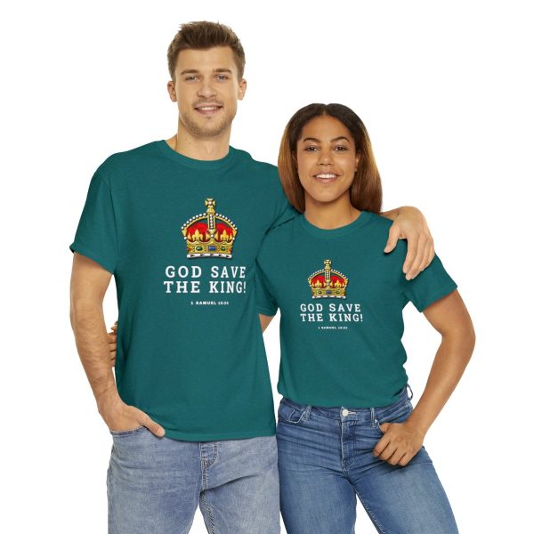 Unisex 'God Save The King' Tee - Image 57