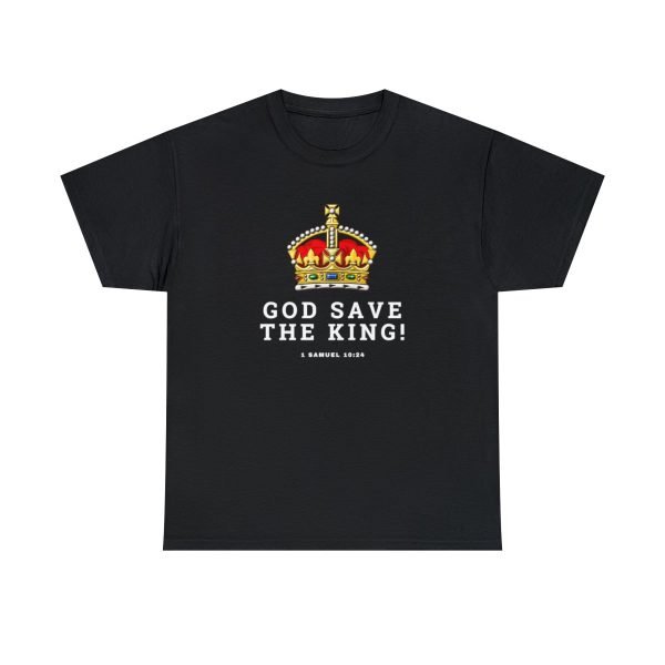 Unisex 'God Save The King' Tee - Image 26