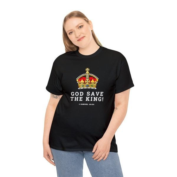 Unisex 'God Save The King' Tee - Image 29