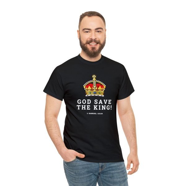 Unisex 'God Save The King' Tee - Image 30