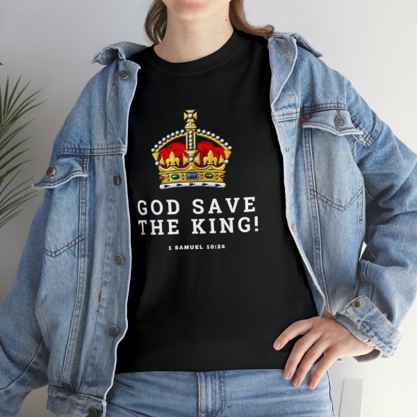 Unisex 'God Save The King' Tee - Image 32