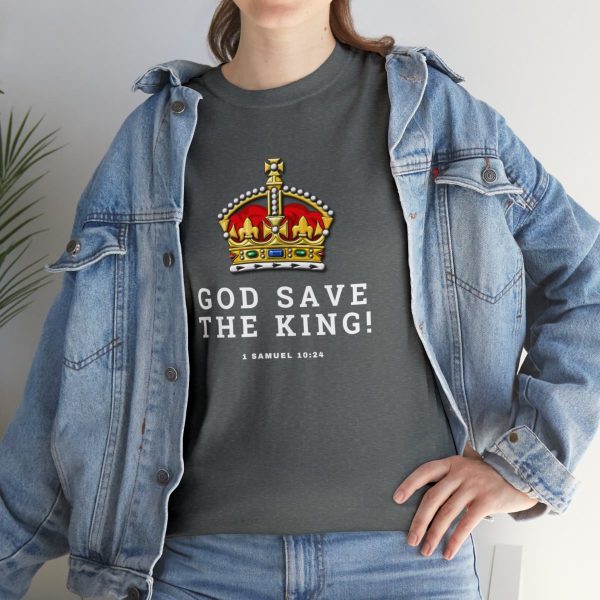 Unisex 'God Save The King' Tee - Image 56