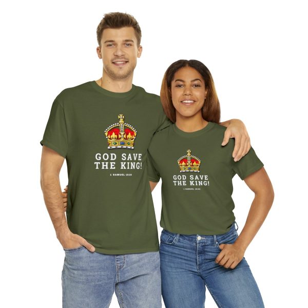 Unisex 'God Save The King' Tee - Image 41