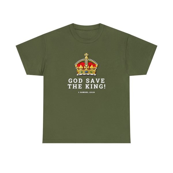 Unisex 'God Save The King' Tee - Image 42