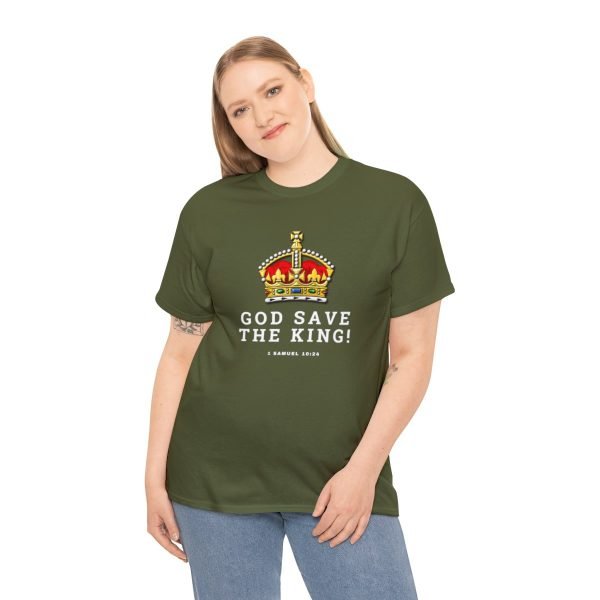 Unisex 'God Save The King' Tee - Image 45