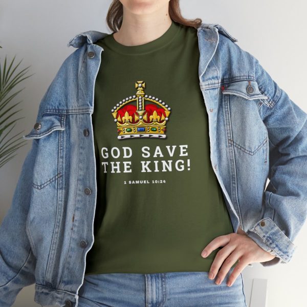 Unisex 'God Save The King' Tee - Image 48
