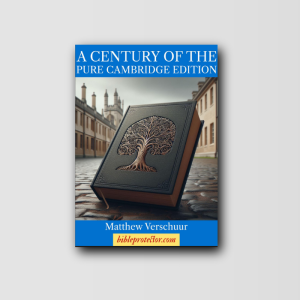 A Century of the Pure Cambridge Edition