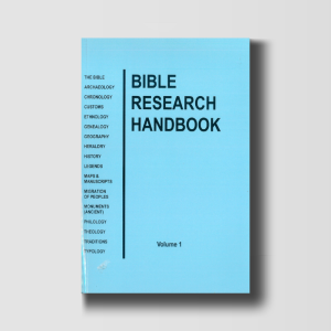 Bible Research Handbook Vol. 1