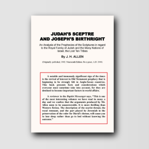 Judah's Sceptre and Joseph's Birthright